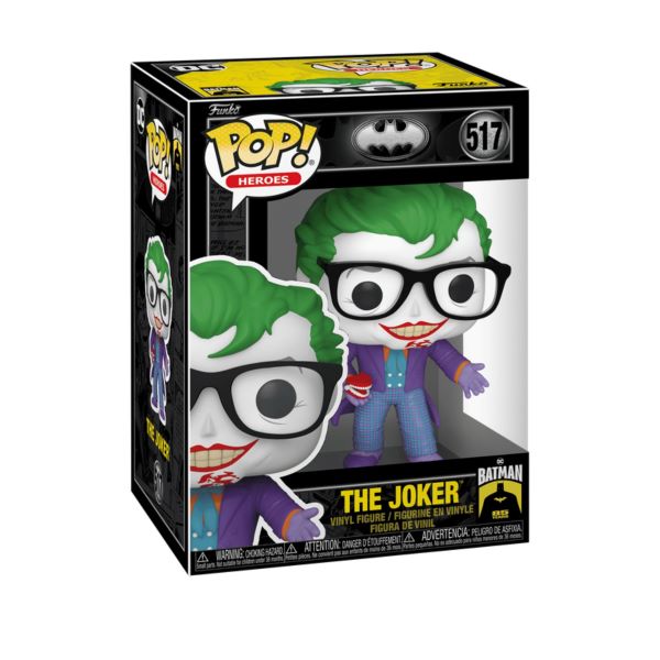FUNKO POP BATMAN The Joker with Teeth In box 517 (11x16cm) …x6…X36